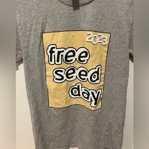Free seed day 2023 shirt from event size small